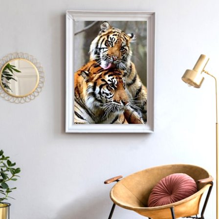 Uusi 5D Timanttimaalaus Eläin Täynnä Timantteja Vanha Kristalli Maali