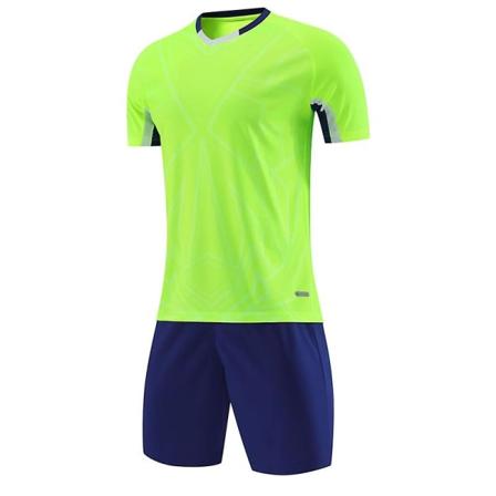 Nye Barn Fotballtrøyer Voksen Fotballuniformer Sett Herr Barn Futbol Treningsdrakt Løpesport Trøyer Sett S Grønn(59075)