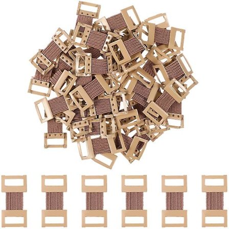 50 kpl Joustosidepidikkeitä Metalliset sidepidikkeet W