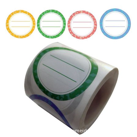 2Xxmas joulu tarrat rulla?tarra 200kpl 2 tuumaa 4 väriä 50mm ruokaa lasipurkki päivämäärä itseliimautuva irrotettava logo