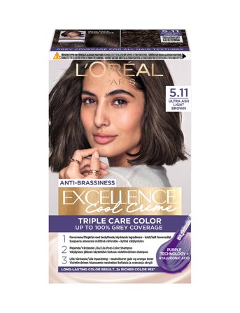 L'Oréal Paris L'oréal Paris, Excellence Cool Crème, Permanent Hair Color, Up To 100% Grey Coverage - Nude - ONE SIZE