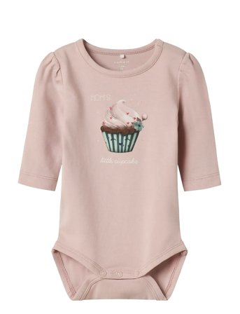 name it Nbfnucake Ls Body Box - Pink - 62