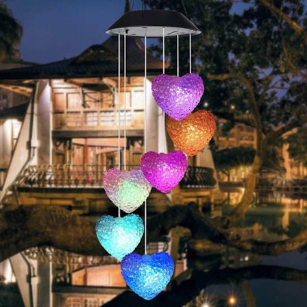 LED Hummingbird Lights Wind Chime 3 3