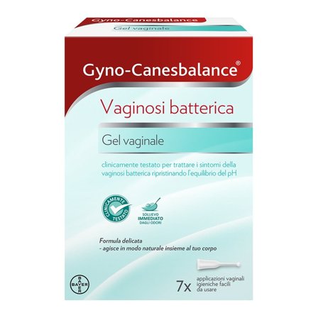 Gyno-Canesbalance Gel Vaginale 7 Applicatori per Vaginosi