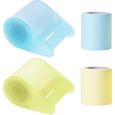 4 Ruller Klæbende Noter Genanvendelige Sticky Notes Super ,ZQKLA