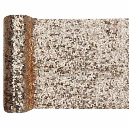 Kaitaliina paljettikulta, 19x300 cm