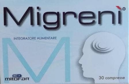 Migrenì 30 Compresse 20g