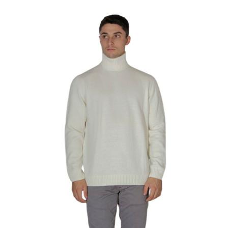 Drumohr - Stickade Tröjor - Vit - Herr - Storlek: 5xl, Herr, Storlek: 5XL