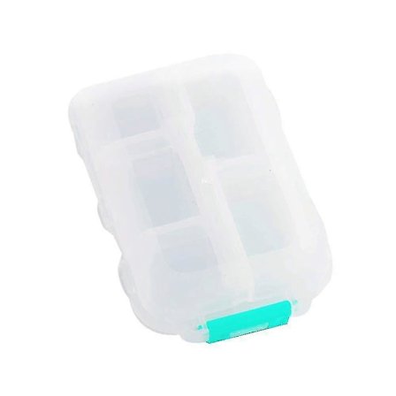 Bærbar pilleoppbevaringsorganisator, medisinpilleetui for utendørs reise, daglig pilleholderboks