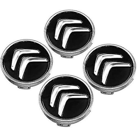 4 stk. navkapsler til Citroen C4 Picasso C3 Berlingo C5 X7 C2 C1 D