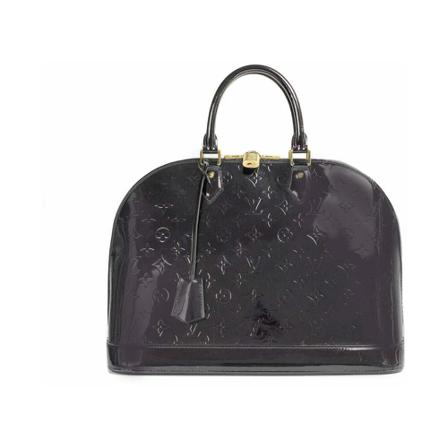 Louis Vuitton Vintage, Pre-owned Sac Alma GM Paars, Dames, Maat:ONE Size,leather