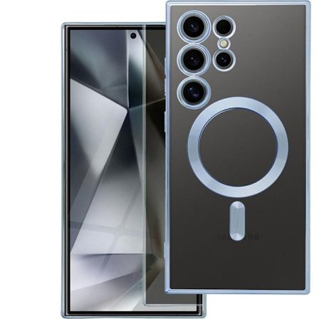 Mobilskal till Galaxy S25 Magsafe Electro Mag - Blå