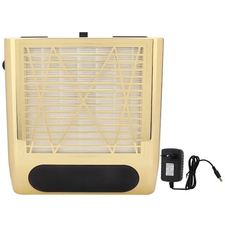 80W Negle Støvsuger Stærk Sugning Neglekunst Støvsuger (Guld )