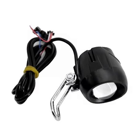 LED Forlygte med Hornklokke, Forlygte til Elektrisk Løbehjul, E-Bike, Løbehjul Dele, 10in, f