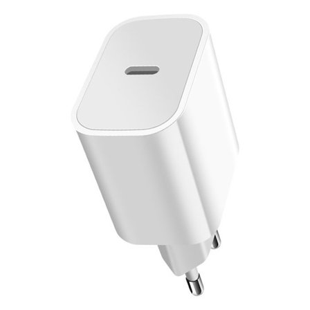 USB-C 20W Power Delivery Kompakt Strømadapter MW Hvid
