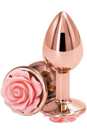 NS Novelties Rose Buttplug Small Pink - Woome.pl