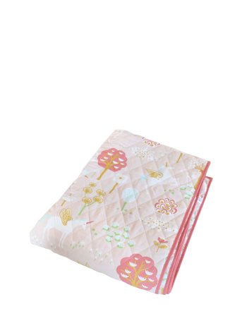 Majvillan True Unicorns Pink Padded Quilted Blanket 130X180 Cm - Pink - 130X180CM