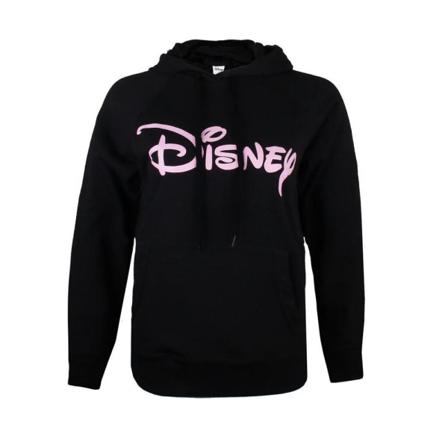 Disney Hoodie Med Logotyp För Dam/dam Xl Svart