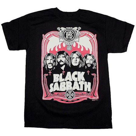 Flames Black Sabbath T-shirt