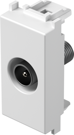 TEM Serie Modul Steckdosen SOCKET TV BASIC0dB 1M PW