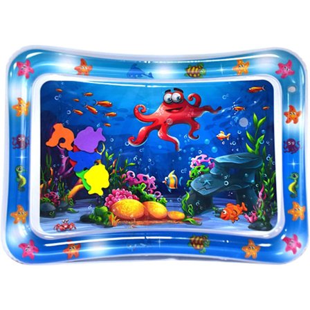 Baby Uppblåsbar Vattenmatta, Mage Lekmatta Sensoriska Leksaker Baby