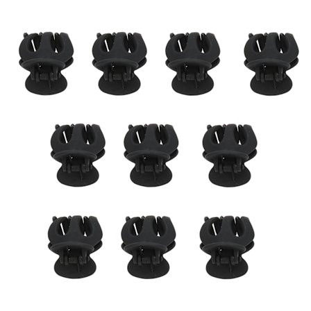 10 st Mini Hårklämma Klämmor Lätt Bärbar ABS Mode Söt Liten Hårnålar Klor