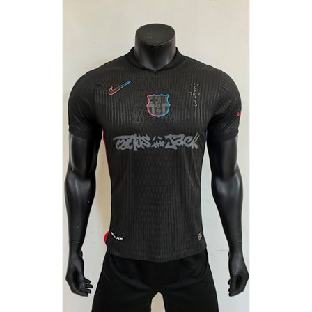 24-25 FC Barcelona Udebane Spiller Fodbold T-shirt S-3XL