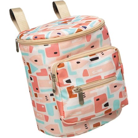 Korg förvaringsbehållare för motorcykelstyre, förvaringsbehållare med lock, barncykel, förvaringslådor med barncykelväska med lock