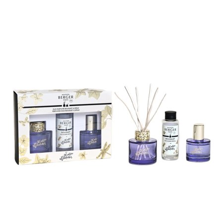 Maison Berger Paris Bouquet Parfumé LOLITA LEMPICKA - Duo Mini Bouquet e Spray Parme 1pz - Diffusore di Profumo