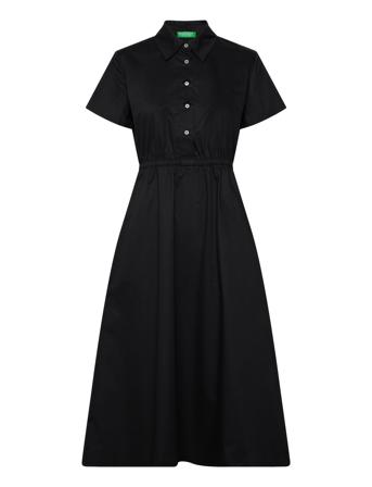Dress Maxiklänning Festklänning Black United Colors Of Benetton