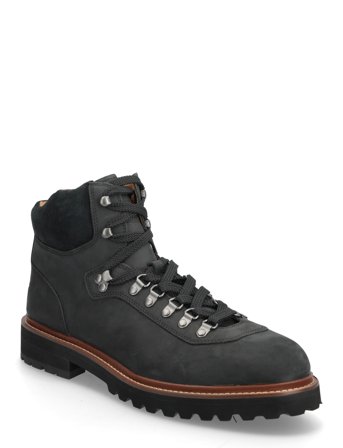 Polo Ralph Lauren Alpine Leather Trail Boot - Black - 42