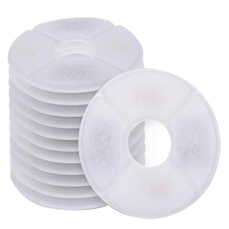 12 stk. kæledyrsfontænefilter til kattefontæner