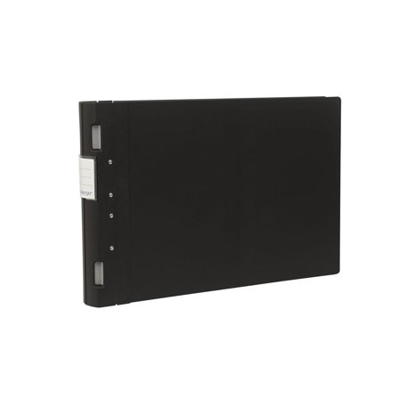 KEBA Gaffelpärm ergo LA3 55mm svart/svart - Lyreco - Kontorsmaterial - Pärmar och register - Gaffelpärmar i plast