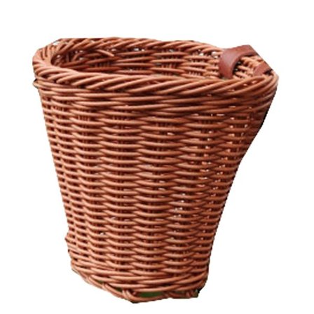 Cykelkorg, Kids Front Styre Cykelkorg, Rottingvävd cykelkorg