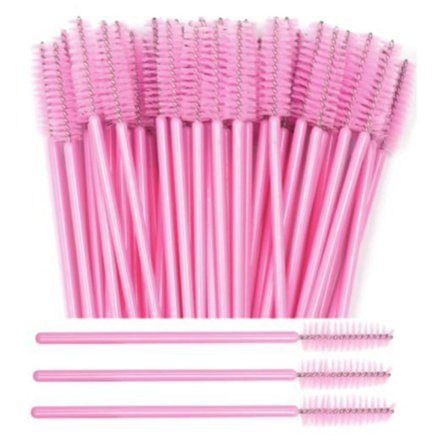 10-pack ögonfransborstar fransborste - Ljusrosa