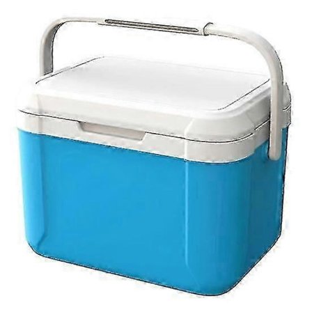5L Camping Køleboks med Håndtag Hård Isbevarelse Køler Isoleret Madkasse Multifunktionel Bærbar Isoleret Køler til Udendørs Camping (blå)