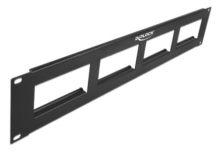 Delock koblingspanel - 2U - 19"