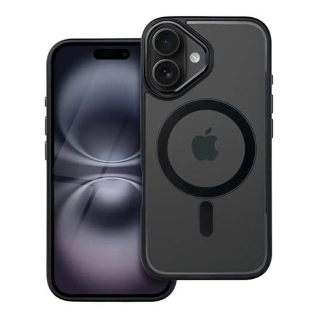 Mobilskal till iPhone 16 Magsafe Color Edge - Svart