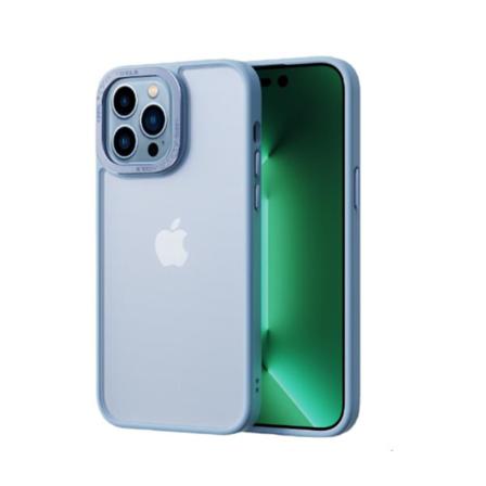 Iphone 14 Pro Max Skal Kameraram I Aluminiumlegering - Vit Silve