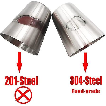 Venäläiset Kuorrutusputkien Suuttimet 21kpl Sarja Ruostumaton Teräs