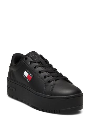 Tjw Flatform Ess Shoes Sneakers Chunky Sneakers Svart Tommy Hilfiger*Betinget Tilbud