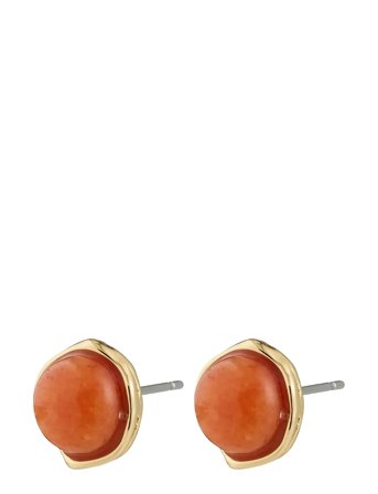 Sense Earrings Gold-Plated/Agate Gold Pilgrim