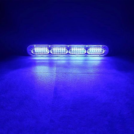 24 LED Bil Strob Varningsljus Grill Blinkande Sammanbrott Nödljus Bil Lastbil Släpvagn Beacon Lampa LED Sidoljus För Bilar-lingling}