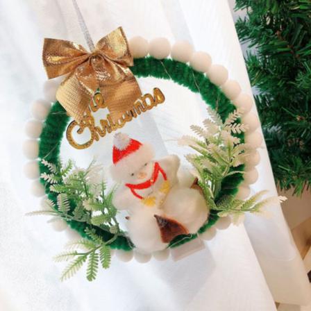 Nytt Julhängande Bildkrans Diy Mosaiksats För Dekoration