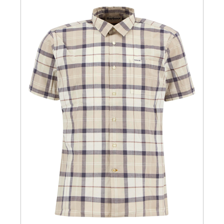 Barbour Gordon Ss Shirt Oban Mist Tartan