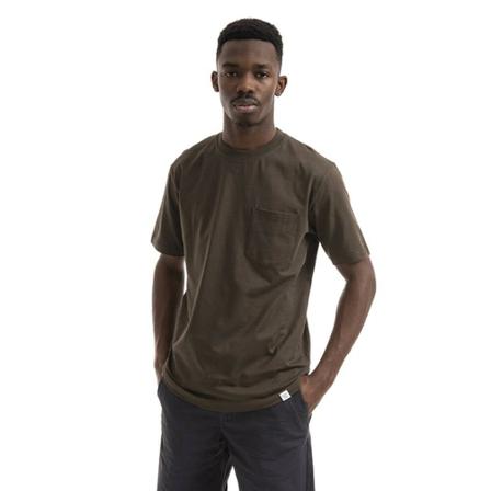 Norse Projects - T-shirts - Brun - Herr - Storlek: Xl, Herr, Storlek: XL