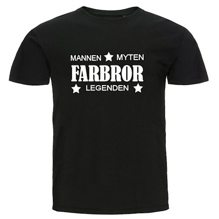 T-shirt - Farbror - Mannen, myten, legenden