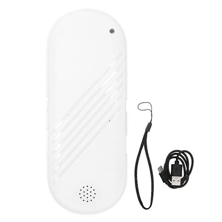 Under Kudde Högtalare Multifunktion Stereo Djup Bas Mini Bluetooth Konduktionshögtalare för Sömn Vit