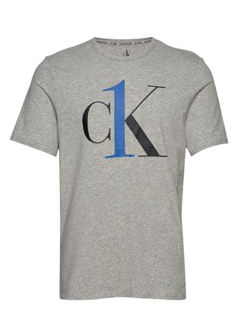 S/S Crew Neck T-shirt Grå Calvin Klein