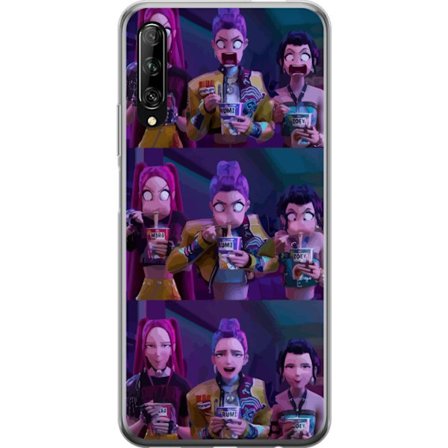 Kompatibelt Mobilskal till Huawei Huawei P smart Pro 2019 Demon Hunters KPop figur med mörk aura
